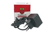 Puhelin - Adapterit & Laturit - Raspberry USB C Charger (3A) - Musta - RPI4 PSU EU BLACK BULK