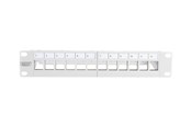 Lisätarvikkeet - DIGITUS DN-91419 - 12-Port Modular Patch Panel - DN-91419