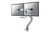Näytön kiinnitys - Neomounts Desk Mount for 2 Monitors - NM-D775DXSILVER