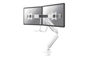 Näytön kiinnitys - Neomounts Desk Mount for Two Monitors - NM-D775DXWHITE