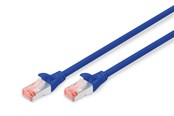 Verkkokaapelit - DIGITUS CAT 6 S-FTP Patch Cord - 5m - Sininen - 5m - DK-1644-050/B
