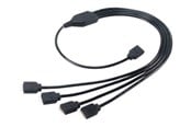 Muut kaapelit - Akasa AK-CBLD04-50BK - RGB LED-jakaja - 50 cm - AK-CBLD04-50BK