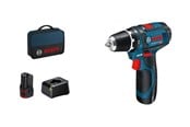 Ruuvi- ja Porakoneet - Bosch Professional Sininen bosch 12v cordless drill driver gsr 12v-15 w/2x2ah cha - 060186810F