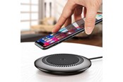 Puhelin - Adapterit & Laturit - Baseus Whirlwind Wireless Quick Charger for Smartphones with QI - Black - CCALL-XU01