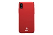Puhelin - Kannet ja kotelot - Baseus Thin Case for iPhone X/XS - Red - WIAPIPHX-ZB09