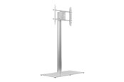 Seinäkiinnitys, AV-kiinnikkeet & AV-kalusteet - Multibrackets M Public Display Stand 180 HD Single Silver w. Floorbase - Max 60 kg - recommended for 80" - 7350073737277