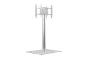 Seinäkiinnitys, AV-kiinnikkeet & AV-kalusteet - Multibrackets M Public Display Stand 180 HD Back to Back Silver w. Floorbase - Max 75 kg - recommended for 80" - 7350073737291