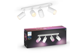 Smart Home - Älykoti - Philips Hue Fugato Plate/Spiral 4x5.7W Spots - Valkoinen - 929003810501