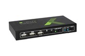 KVM-kytkimet - IC INTRACOM techly 2x1 USB HDMI KVM -kytkin 4Kx2K - IDATA-KVM-HDMI2U