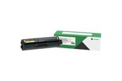 Mustepatruunat, värikasetit ja lisävarusteet - Lexmark C332HY0 / High Kapasiteetti Keltainen Return Program Toner - C332HY0