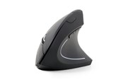 Hiiret - Gembird MUSW-ERGO-01 - mouse - 2.4 GHz - Musta - Vertical mouse - Optinen - 6 painiketta - Musta - MUSW-ERGO-01