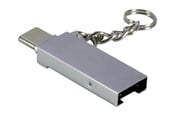 Muistikortinlukijat - adapterit ja kortinlukijat - Inter-Tech Card Reader Type C/USB A - 88885469