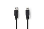 USB kaapelit - Nedis USB cable - 2 m - CCGB60300BK20