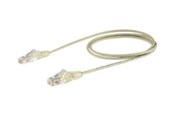 Verkkokaapelit - StarTech.com 0.5m CAT6 Cable - Harmaa Slim CAT6 Patch Cable - Snagless - LSZH - patch cable - 50 cm - Harmaa - Harmaa - 0.5m - N6PAT50CMGRS