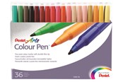 Harrastustarvikkeet - Pentel S360-36 Color Pen ass. - S360-36