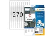Paperit, valokuvapaperit ja tarrat - HERMA Irrotettavat tarralaput 17,8x10 25 arkkia DIN - 10000