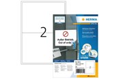 Paperit, valokuvapaperit ja tarrat - HERMA Irrotettavat tarrat 10314 100 arkkia (200 tarraa) - 10314