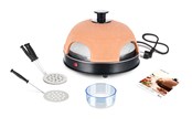 Muut pienet keittiökoneet - Emerio PO-115985 Pizzarette - pizza oven - terracotta Oranssi - PO-115985