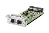Verkkokortit (verkkosovittimet, tulostuspalvelimet jne.) - Hewlett Packard Enterprise Aruba-moduuli 2930, jossa on 2-porttinen pinoutus. - JL325A