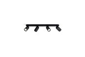 Valaisimet - Philips Pongee pistekisko 4xGU10, musta - 915005531601
