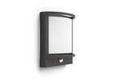 Valaisimet - Philips Samondra ulkoseinävalaisin anturilla, LED 12W, antrasiitti - 915005554501