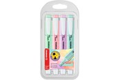 Kirjoitus- ja piirustustarvikkeet - STABILO Keinu COOL PASTEL 4 ass. Pastel colours highlighter with water-based ink - 275/4-08