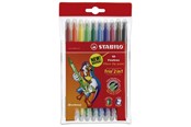 Harrastustarvikkeet - STABILO Fibre-tip pen and fineliner in one - 222/10-01