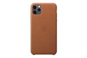 Puhelin - Kannet ja kotelot - Apple iPhone 11 Pro Max Leather Case - Ruskea - MX0D2ZM/A