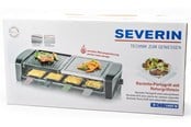Muut pienet keittiökoneet - SEVERIN RG 9645 - raclette/grill/hot stone - Musta - RG 9645