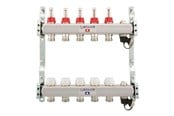 Lattialämmitys - Salus Floor heating manifold 7 slings with flowmeter - GVM-F 7