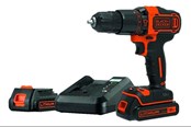 Ruuvi- ja Porakoneet - Black & Decker BLACK+DECKER 18V iskuporakone 2-vaihteinen, mukana 2x2.0Ah akut ja laukku. - BDCHD18K1B2-QW