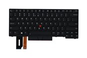 Näppäimistöt - Lenovo Lite-On - Kannettavan tietokoneen näppäimistö – vaihtoon - Englanti (US) - Musta - 01YP389