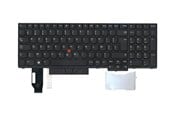 Näppäimistöt - Lenovo Chicony - Kannettavan tietokoneen näppäimistö – vaihtoon - Belgialainen - Musta - 01YP566
