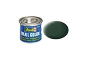 Pienoismallit - Revell enamel paint # 68-dark Vihreä Matt - 32168