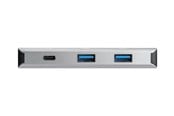 USB hub - StarTech.com 4-porttinen USB-C -hubi (10 Gbps) 3x USB-A:lla ja 1x USB-C:llä. USB hub - 4 porttia - Harmaa - HB31C3A1CB