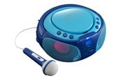 DAB, Verkko- & Kelloradiot - Lenco SCD-650 - boombox - CD USB-isäntä - FM - Stereo - Sininen - SCD-650B