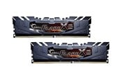 RAM - G.Skill Flare X DDR4-3200 - 32GB - CL16 - Dual Channel (2 pcs) - AMD Optimized - Musta - F4-3200C16D-32GFX