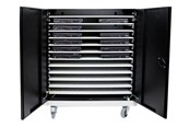 Seinäkiinnitys, AV-kiinnikkeet & AV-kalusteet - LEBA Innovation LEBA NoteCart UniFit 24 - Max - recommended for - NCU-24-FH-SC