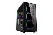 Kotelot - Sharkoon TG6 RGB - keskikokoinen torni - ATX - Kotelot - Tower - Musta - 4044951028221