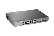 Kytkimet - ZyXEL GS1350-18HP 16-portin GbE Smart Managed PoE -kytkin, jossa on GbE Uplink. - GS1350-18HP-EU0101F