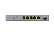 Kytkimet - ZyXEL GS1350-6HP 6-porttinen hallittu CCTV PoE-kytkin - GS1350-6HP-EU0101F