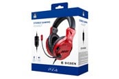 Pelit - lisävarusteet - BigBen Interactive PS4/PS5 Gaming Kuulokkeet V3 - Punainen - PS4OFHEADSETV3RE