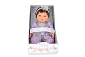 Nuket & tarvikkeet - Tiny Treasures Doll with Dark hair and Purppura outfit - 30140