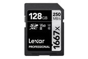 Muistikortti - Lexar Professional SILVER 1667x - 250MB/s - 128GB - LSD128CB1667