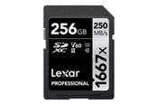 Muistikortti - Lexar Professional SILVER 1667x - 250MB/s - 256GB - LSD256CB1667