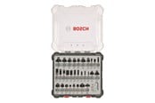 Jyrsimet - Bosch Jyrsinteräsarja, 30 kpl:n valikoima, 8 mm:n kara 30-piece Mixed Application Router Bit Set. - 2607017475
