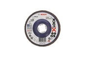 Kulmahiomakoneet - Bosch X-LOCK-tasoliuskalaikat, suora versio, muovilevy, Ø 125 mm, G 120, X571, Best for Metal, 1 kpl D = 125 mm; G = 120, suora - 2608619212