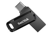 USB-tikku - SANDISK Ultra Dual Drive Go - Musta - 128GB - USB-tikku - SDDDC3-128G-G46