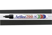Kirjoitus- ja piirustustarvikkeet - Artline Marker artline 700 permanent Musta 0.7mm - EK-700 BLACK