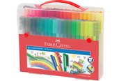 Kirjoitus- ja piirustustarvikkeet - Faber-Castell - Connector Pens Carry case 80 - 155579